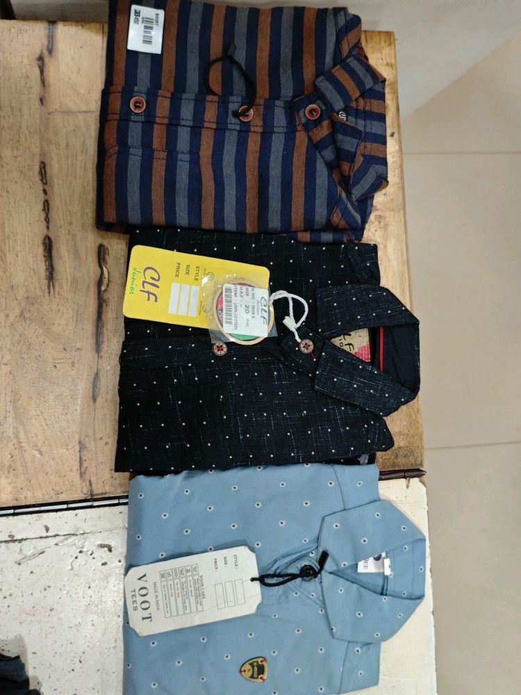 3 KIDS SHIRT - 20 SIZE(2 YEAR)