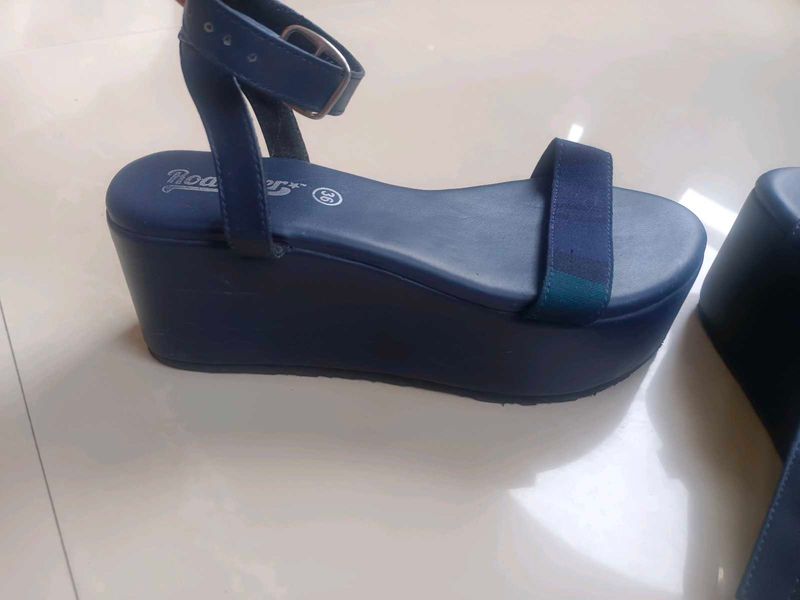 Roadster Women Wedges Sandals(One Time Used )