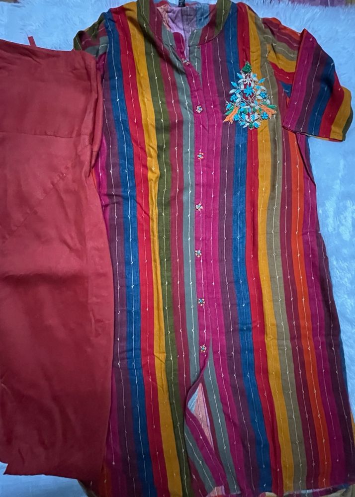 Multicolore Kurta Set Women