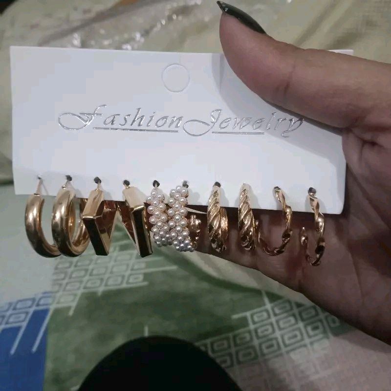 Earings-5 Sets Available