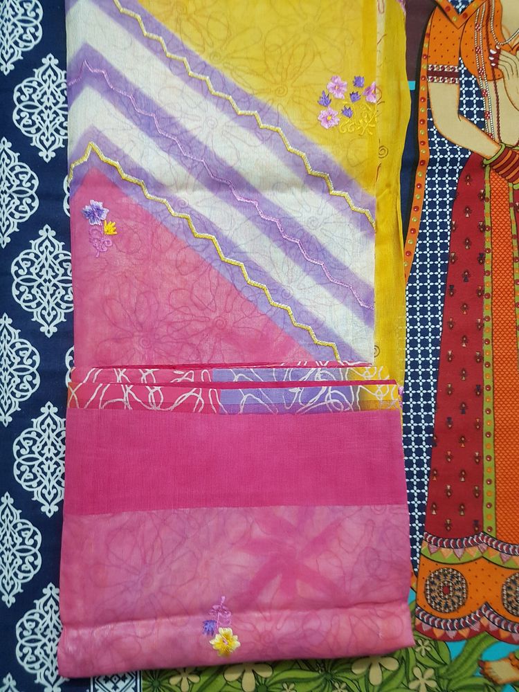 Cotton Doria Saree