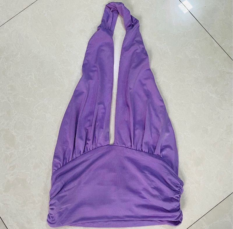 H&m Purple Top