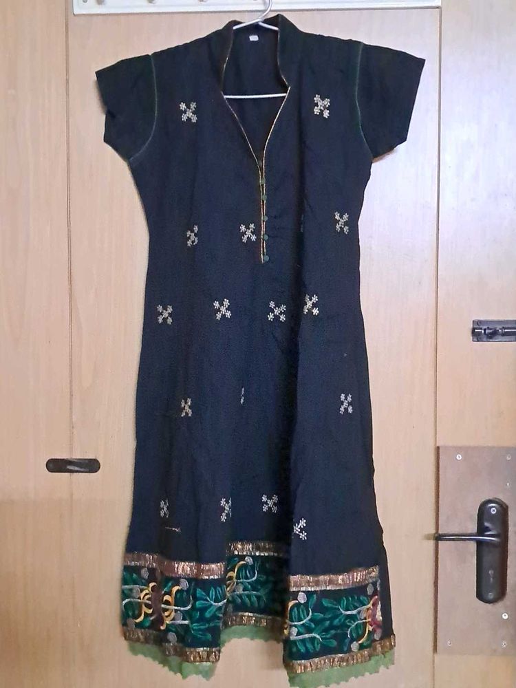 Beautiful, Ethnic Black Kurta