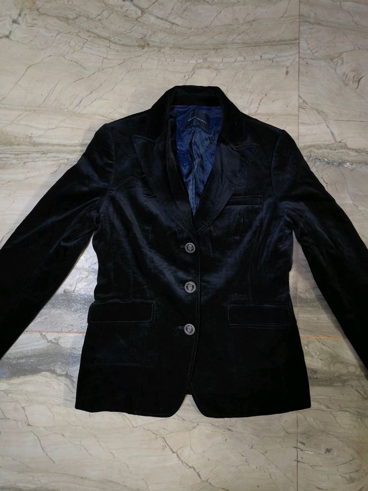 Banana Republic Velvet Blazer Jacket Size S