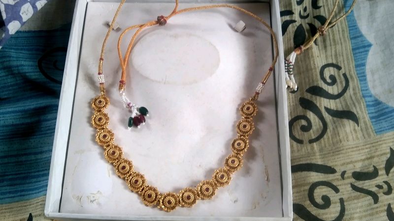 One Gram Gold Necklace