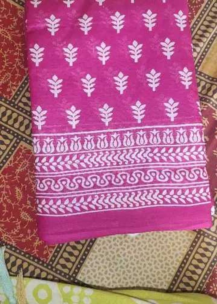 Cotton saree With Out Blouse Pis