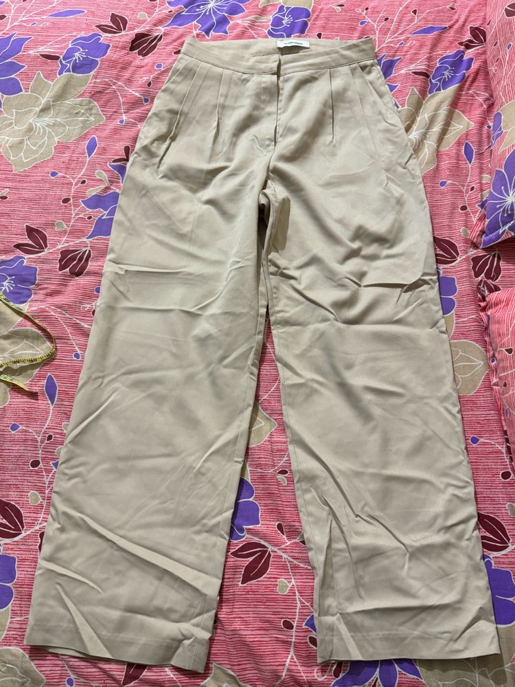 High Waist Cotton Pant.