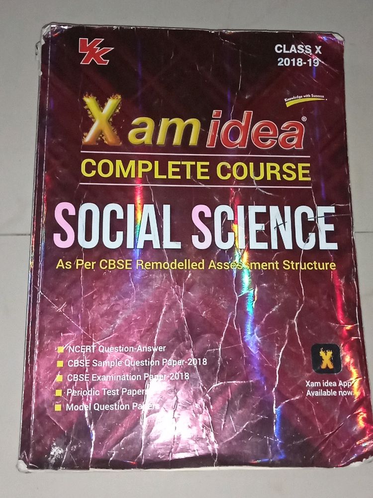 Xam Idea Class 10th