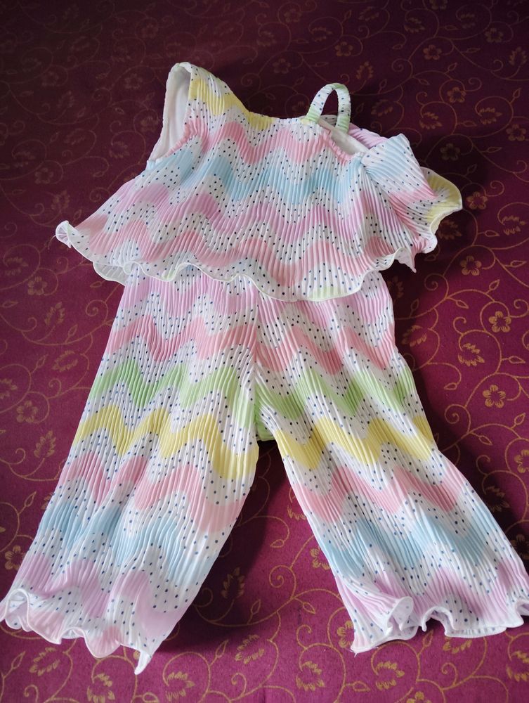 Like New Baby Girl Beautiful Jumpsuit