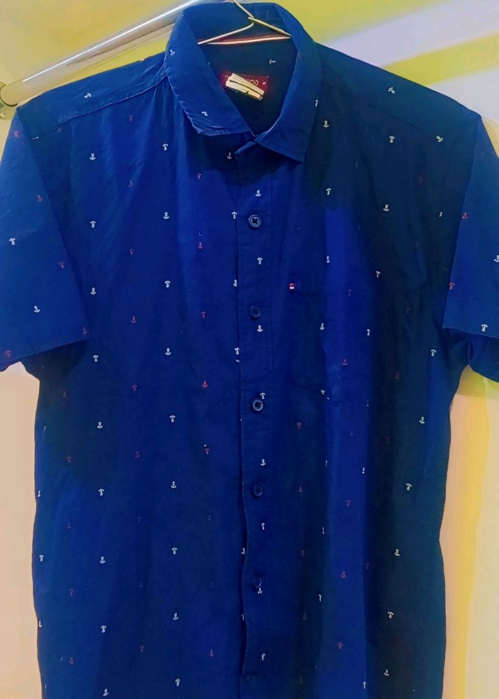 A Navey Blue Shirt🔴🔴🔴20rs Discount!