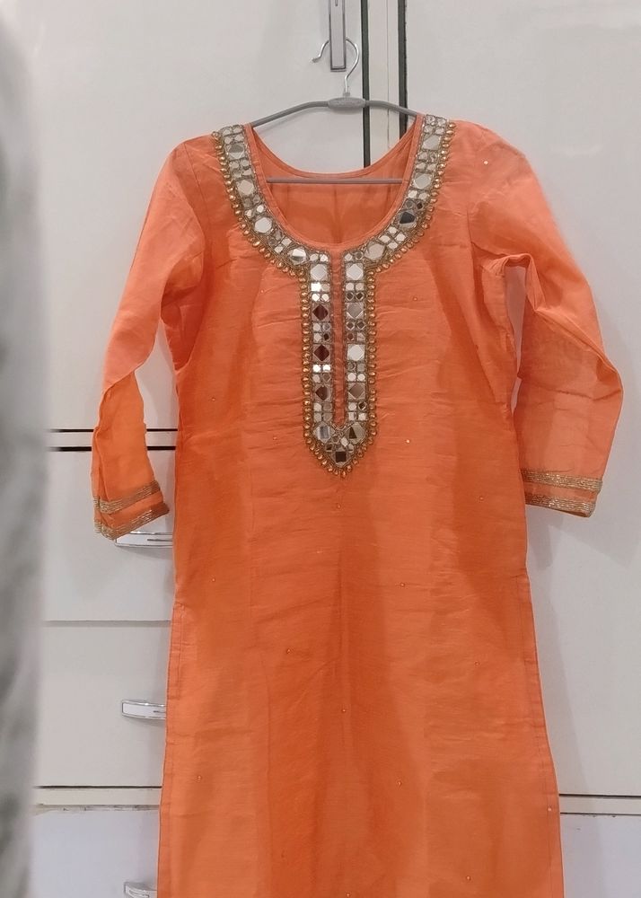 Mirror Work Kurti