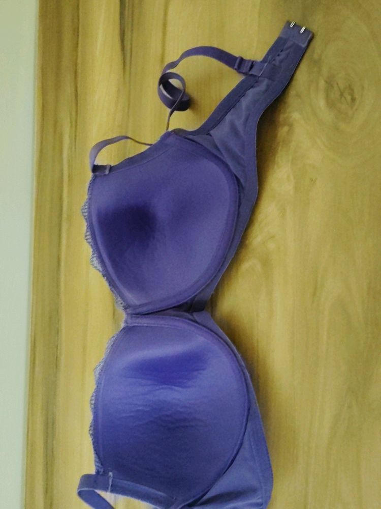 Purple Padded Bra,