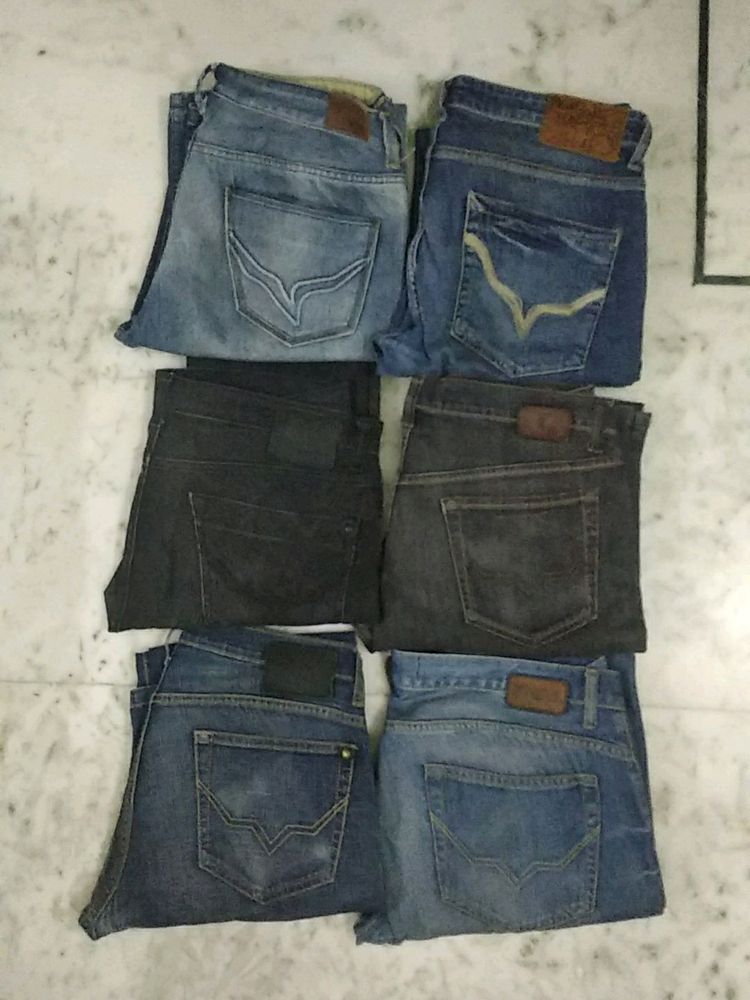 Big Sale 6 Pepe 36 Size Men Jeans