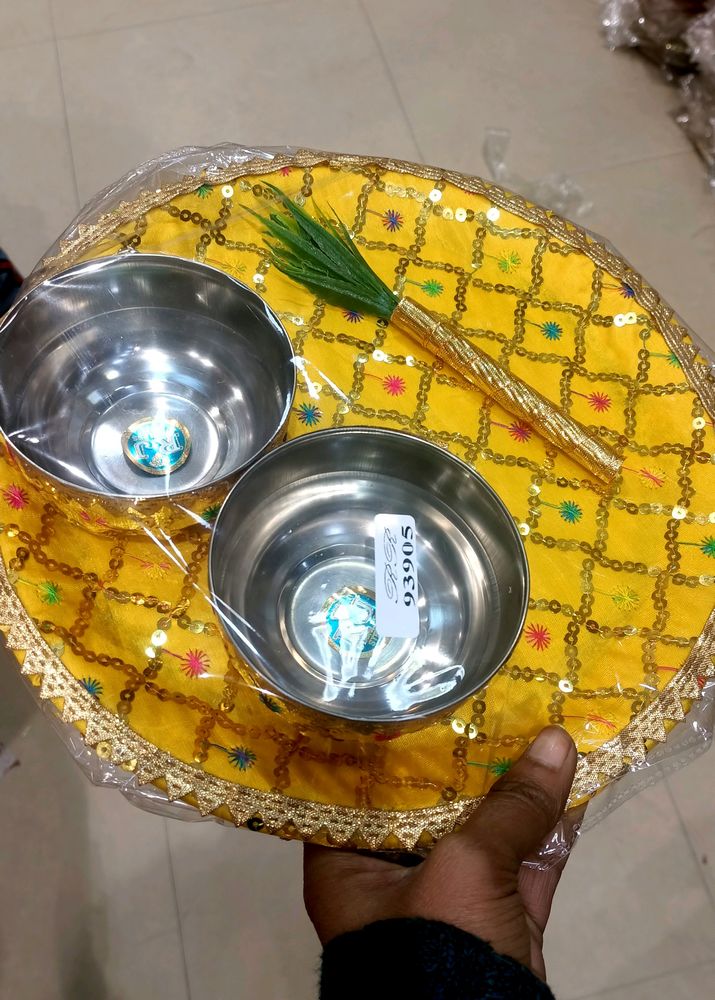 Haldi Thalli Set