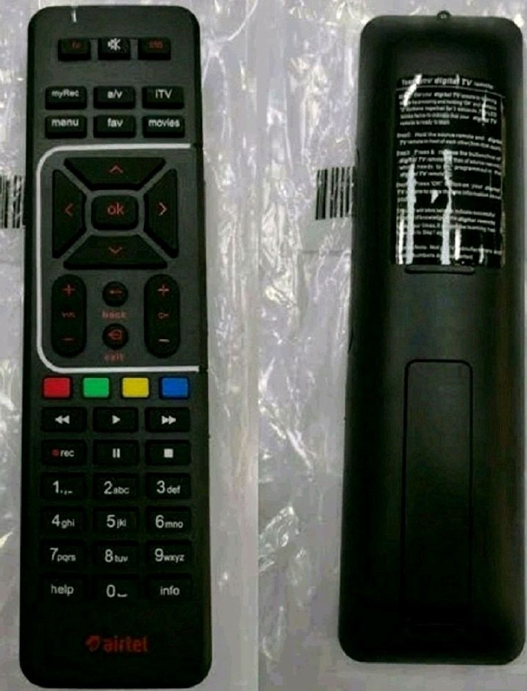 Airtel Setup Box And Remote