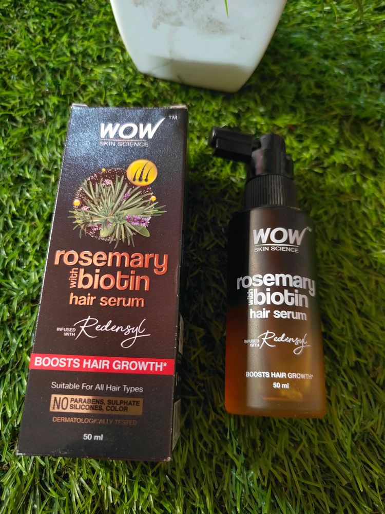 Wow Rosemary With Biotin Hair Serum