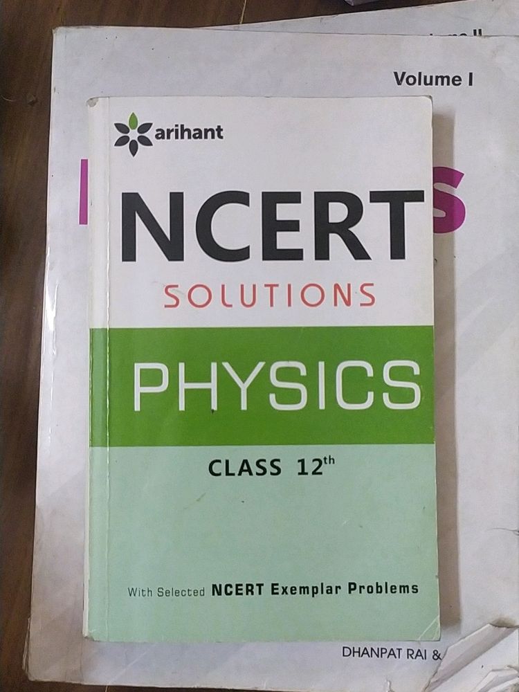 NCERT SOLUTION PHYSICS CLASS 12