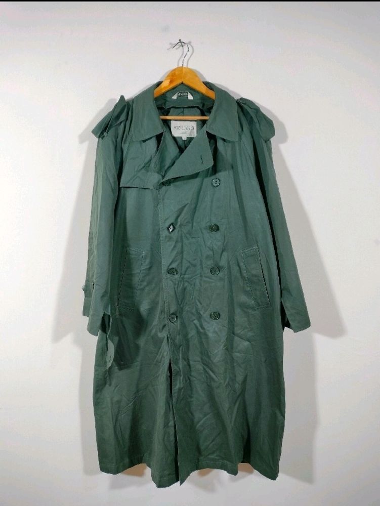 Olive Green Overcoat