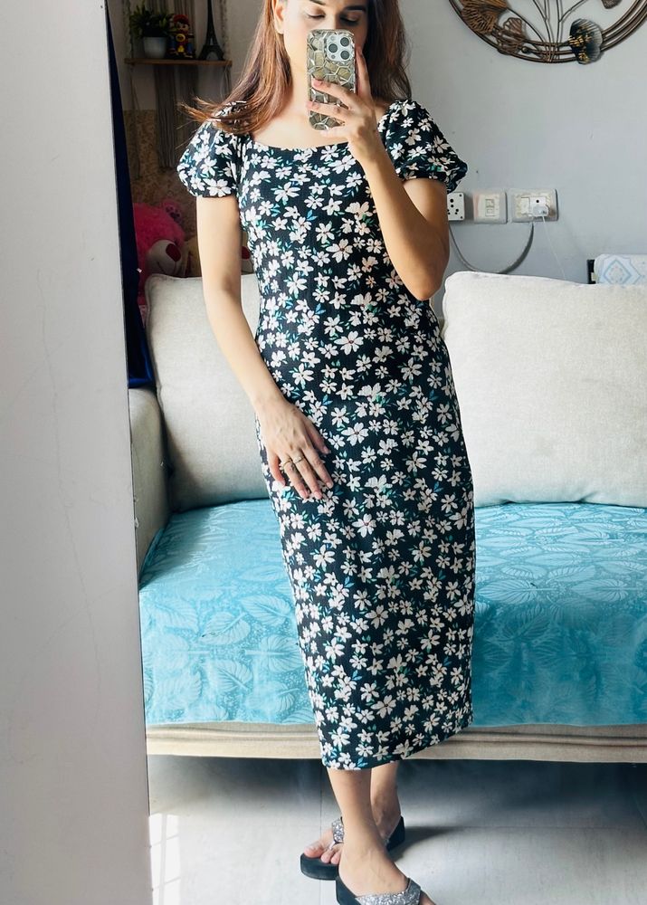 Floral Midi Dress