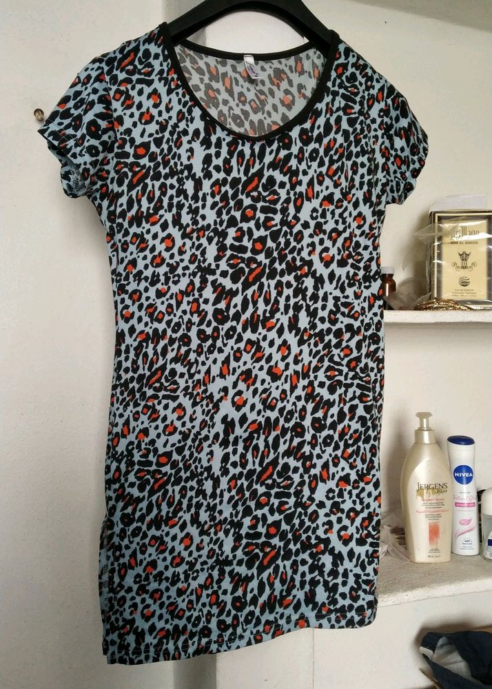 Cheetah Print Dress