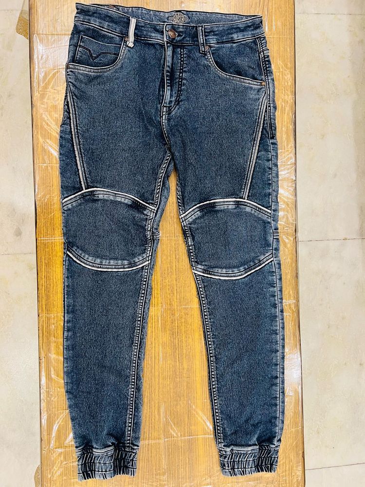 Roadster Blue Slim Fit Mid-Rise Stretchable Jeans