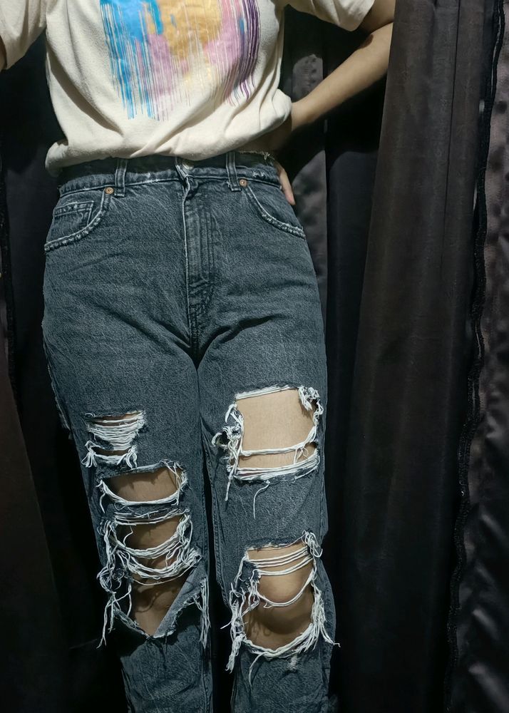 Zara Ripped Jeans