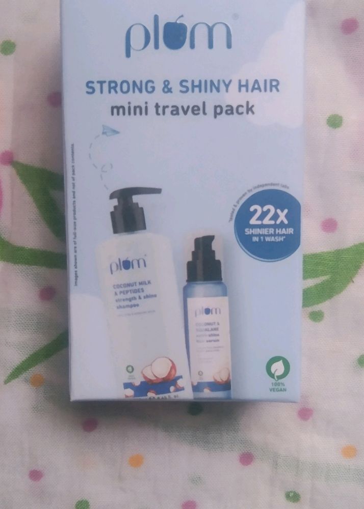 30₹ Off Plum Shampoo And Hair Serum Combo Pack