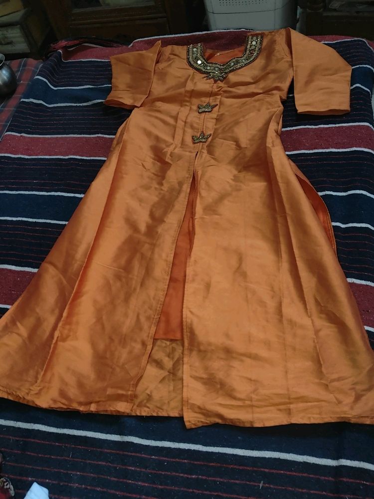 Orange Kurta