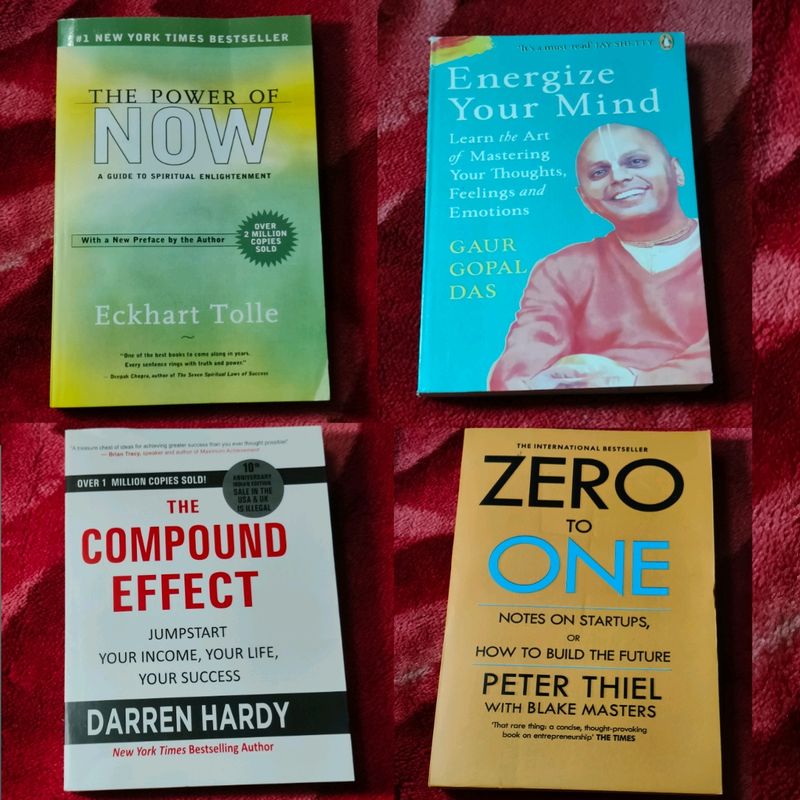 Combo Of 4 Bestselling Premium Books (BRAND NEW)