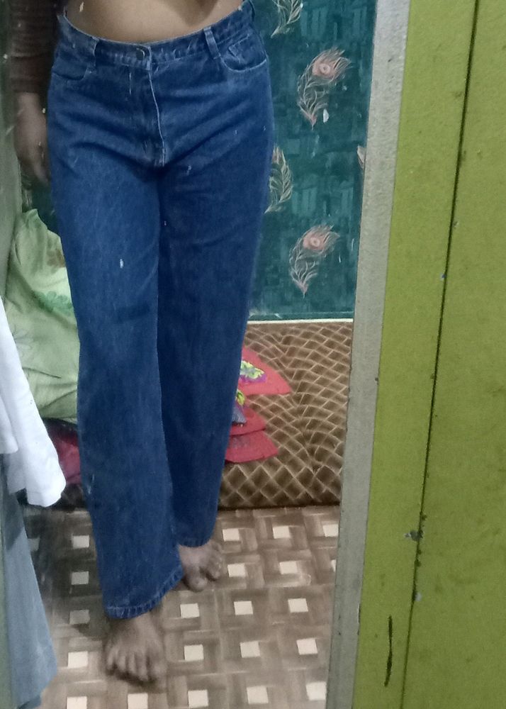 Wide Leg High Waist Jeans