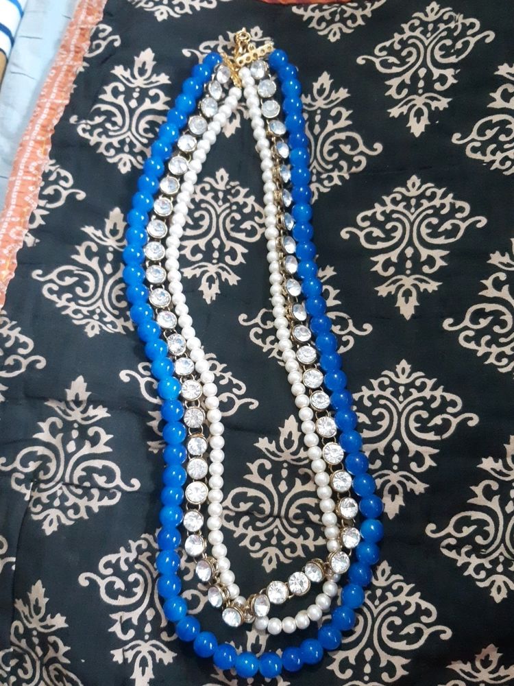 Pearls Stones Necklace