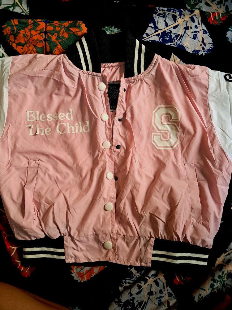 Crop Pink Jacket