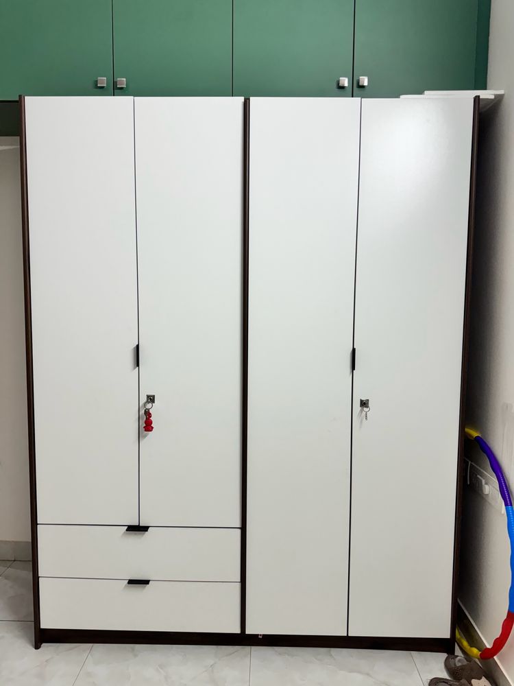 Neelkamal 4 Door Wardrobe