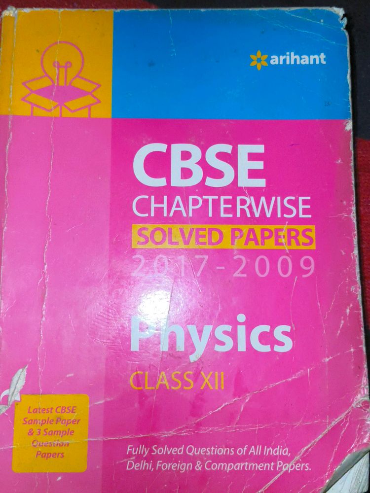 CBSE Chapter Wise Solved Paper 2017 -2009