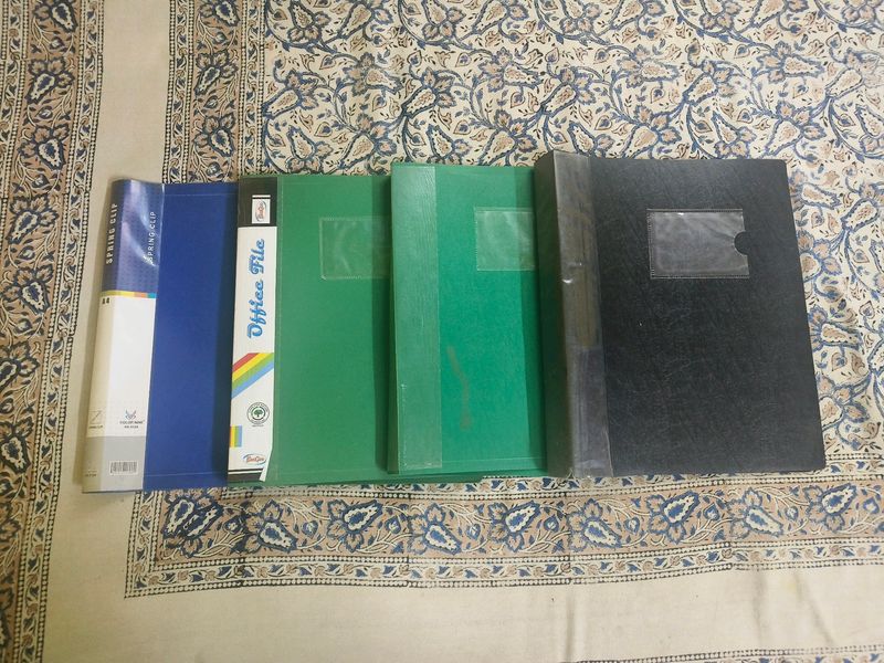 FILE COVERS WITH CLIPS