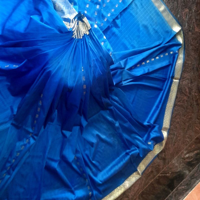 ROYAL BLUE SAREE FOR FESTIVE..