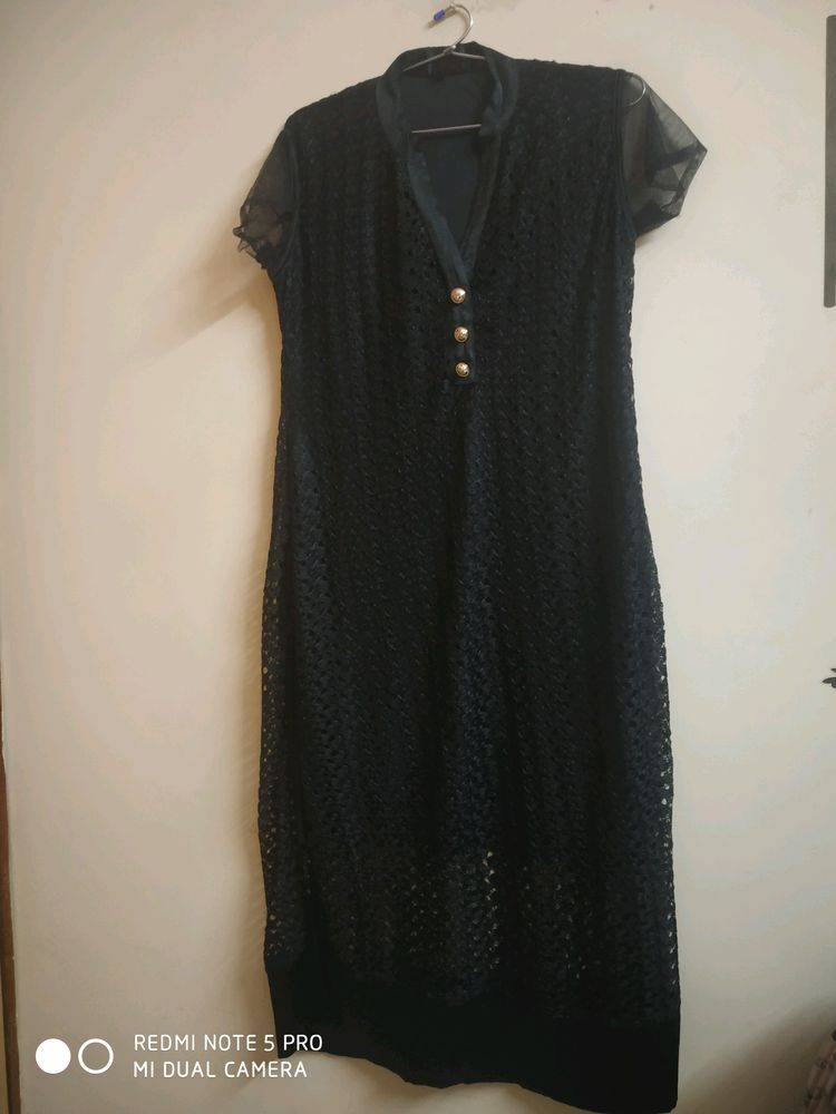 Black Color Western Wear Kurti