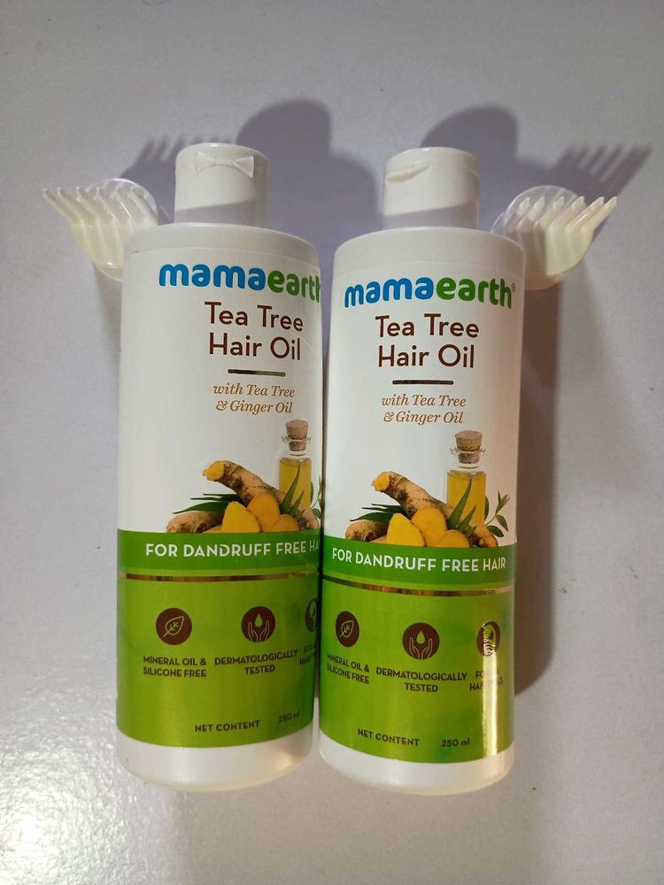 2 Pcs Mamaearth Hair Oil