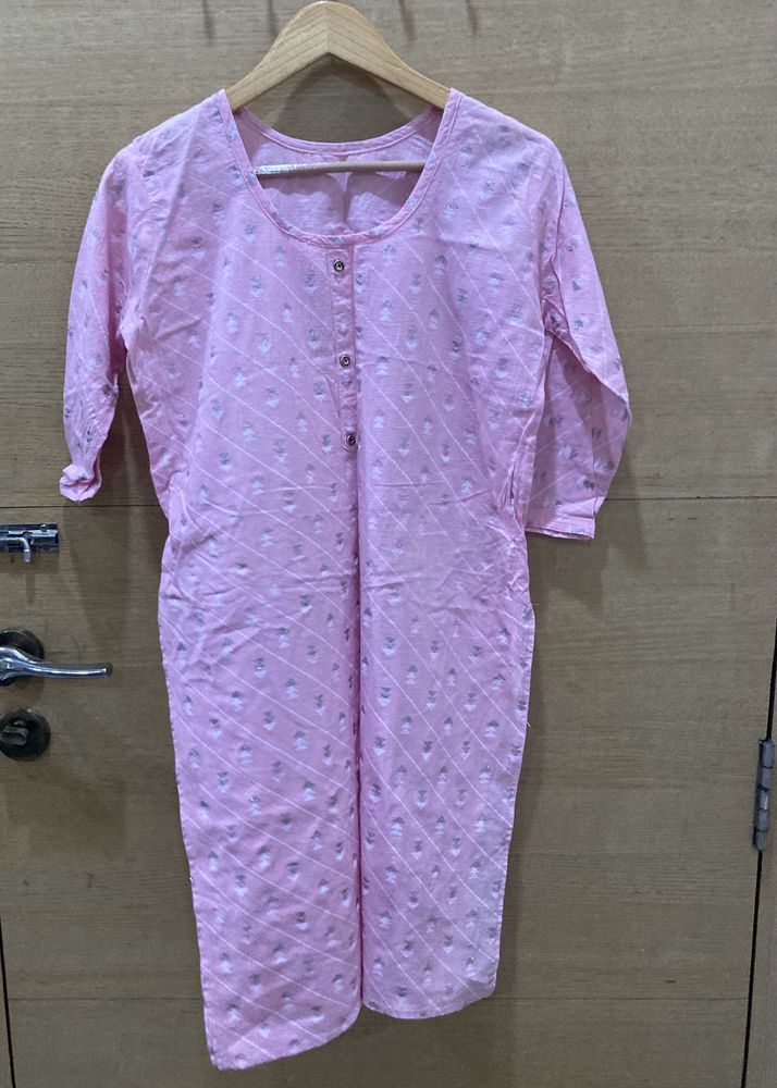 Pink Kurta