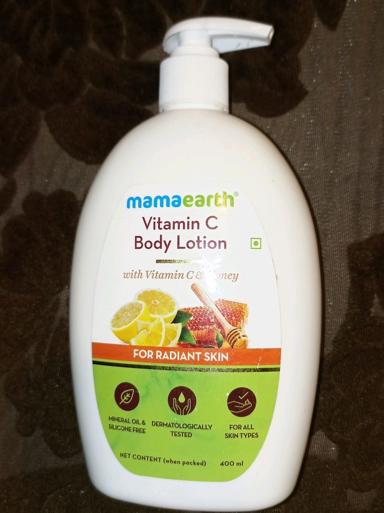 Mamaearth Vitamin C Body Lotion