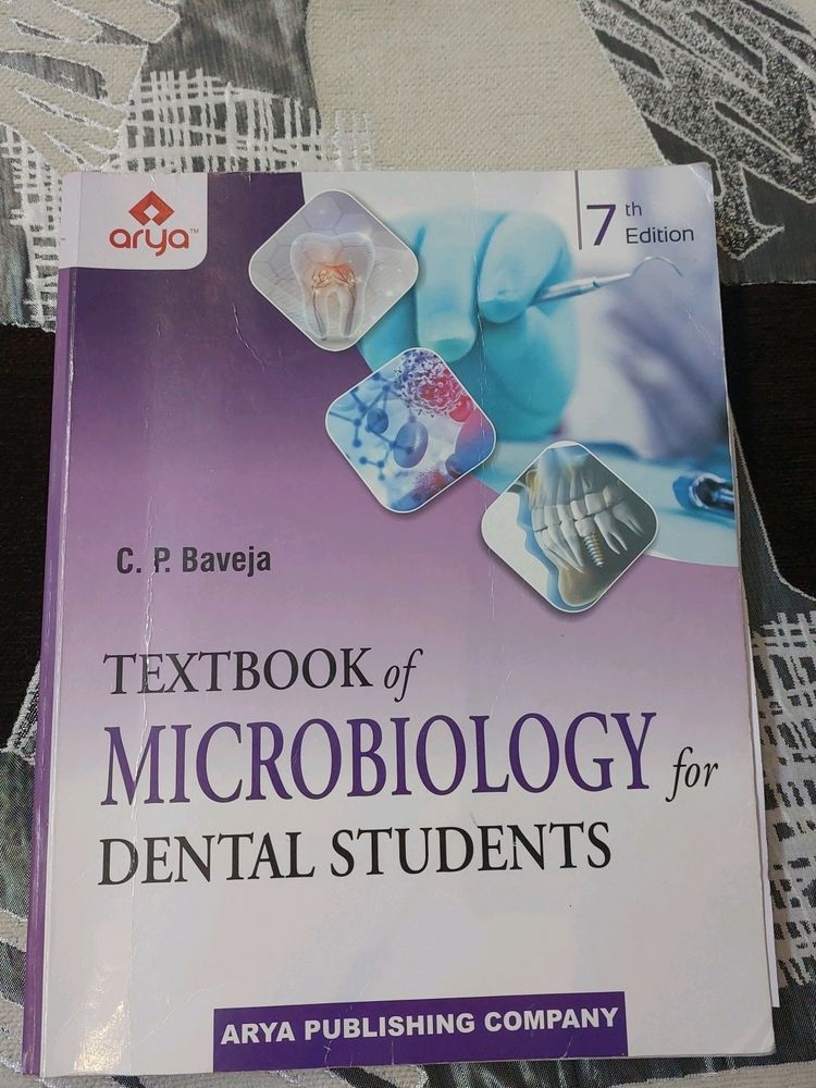 Textbook Of Microbiology For Dental Students