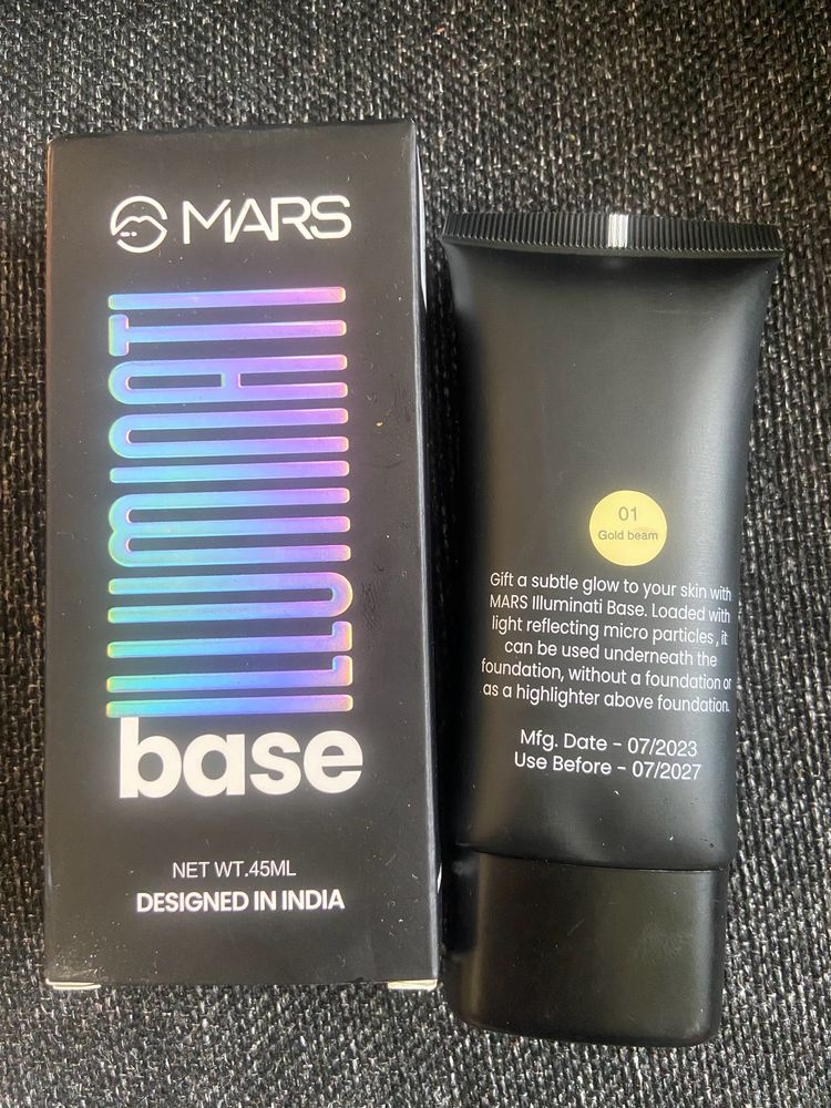 Mars Strobe Cream And Vanity Box