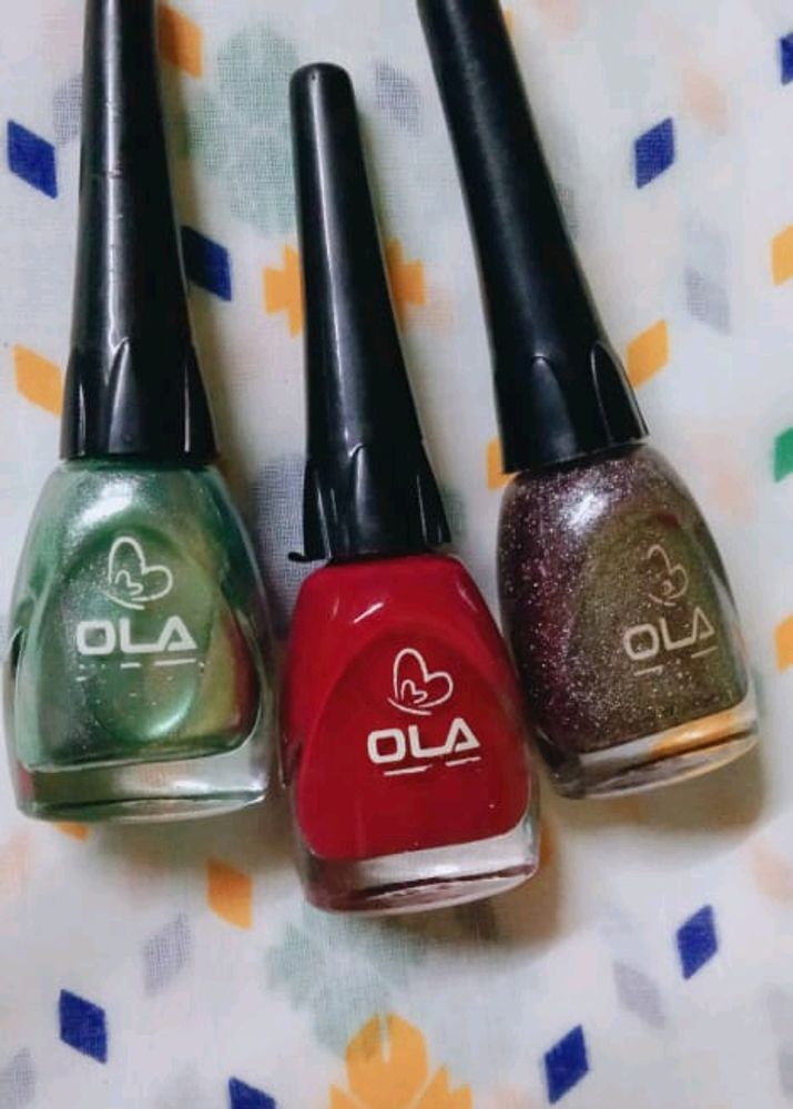 Nailpolish Combo Of 3