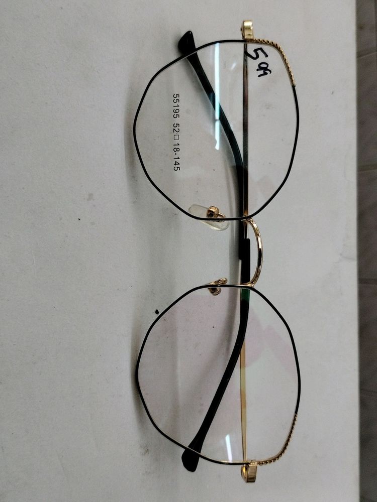 Ladies Metal Designer Frames With Blue Cut Lenses