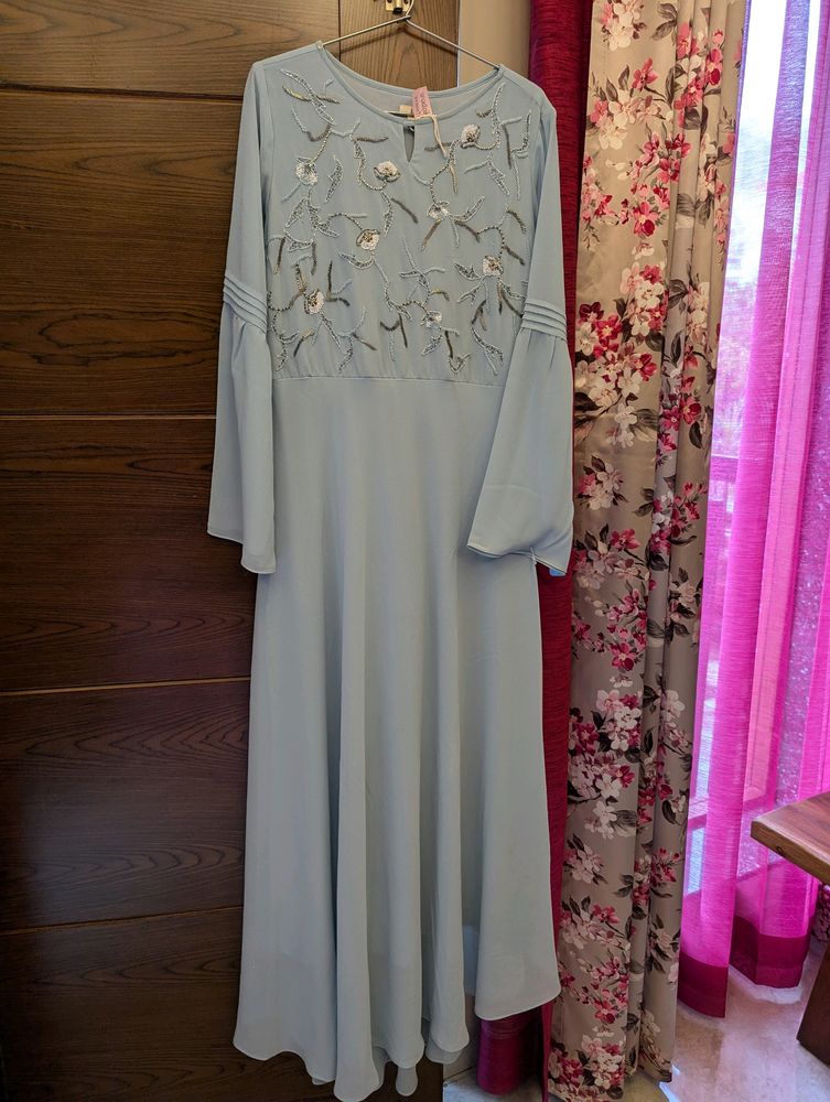 Powder Blue Gown