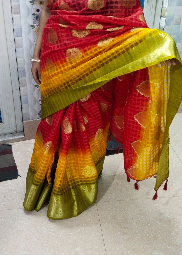 Multi Colour Nice Saree