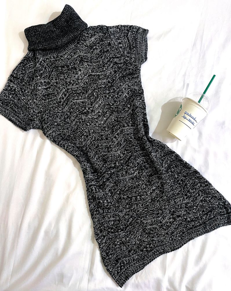 🎀Pinterest Woolen Monochromatic Bodycon By Medonn