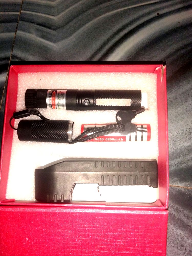 Laser Light With Box