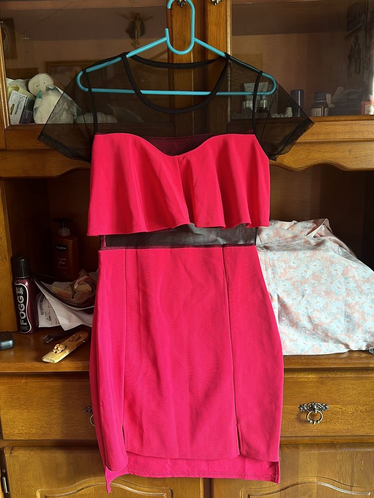 Pink Bodycon Party Dress