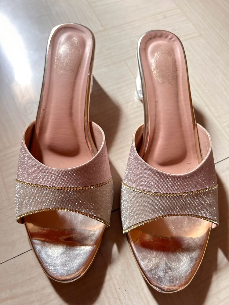 Quote Your Prize! Party Wear Glitter Shine Heels